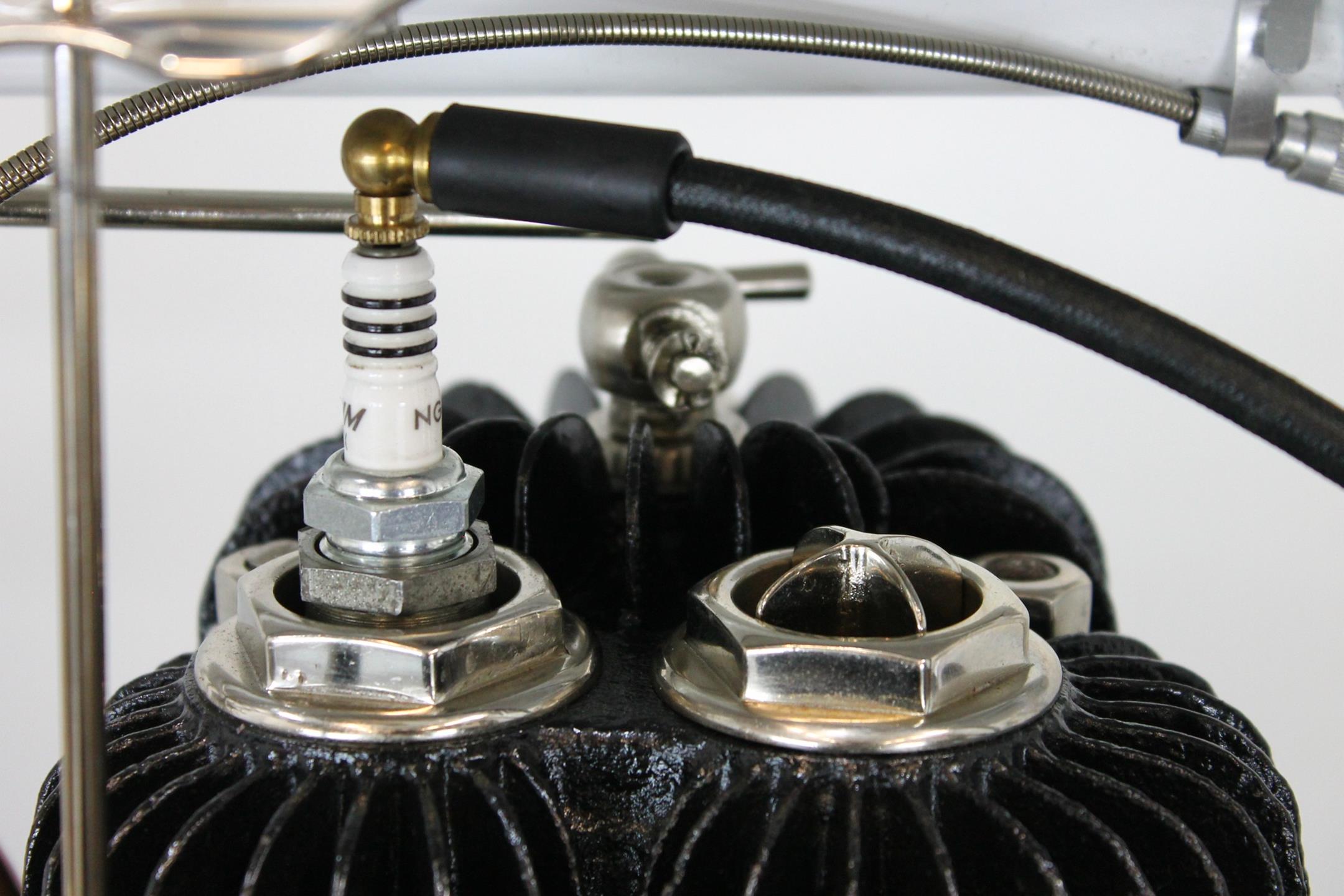 1913 Excelsior Model 4 1/4hp Blackburne spark plug